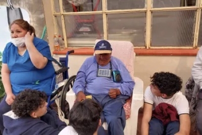 Encuentro Intergeneracional en la Residencia de Adultos Mayores &ldquo;Guillerm&oacute;n"