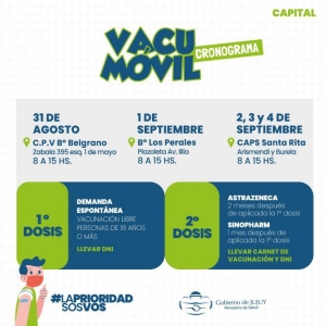 Contin&uacute;a recorrido del VacuM&oacute;vil en Capital