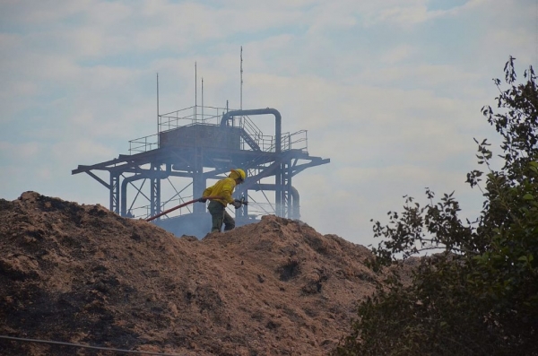SE LOGR&Oacute; EXTINGUIR EL FUEGO EN EL INGENIO LA ESPERANZA