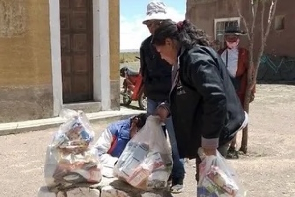 El programa &ldquo;Comer en Casa&rdquo; estuvo en Rinconada