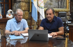 Bernis recibi&oacute; la visita del vicegobernador de Salta, Antonio Marocco