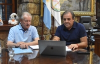 Bernis recibi&oacute; la visita del vicegobernador de Salta, Antonio Marocco