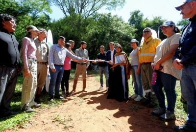 Se inaugur&oacute; el "Sendero del Mangrullo" en la reserva Las Lancitas