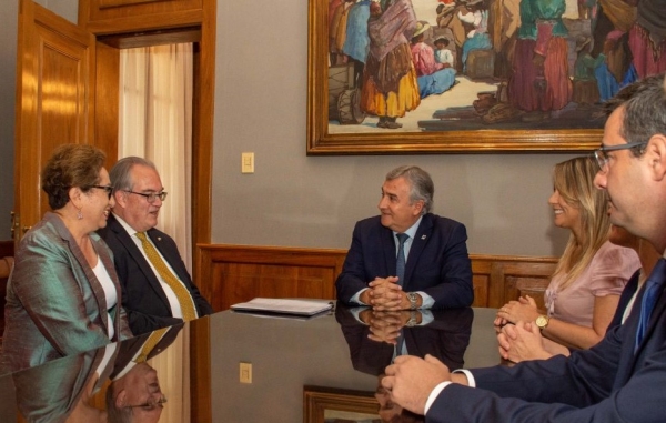 Embajador de Alemania se reunió con Morales