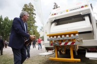 Nuevo cami&oacute;n para la recolecci&oacute;n de residuos en Yala