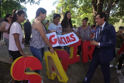 Sadir inaugur&oacute; obra de pavimentaci&oacute;n en Puesto Viejo