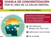 Acciones de sensibilización por Mes de la Salud Mental