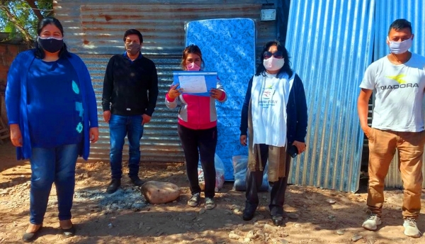 Asistieron a familias vulnerables en Calilegua