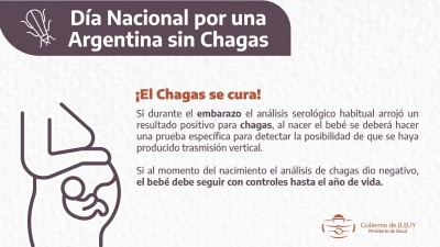 Jujuy busca eliminar la transmisi&oacute;n de chagas por v&iacute;a madre-beb&eacute;