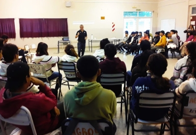 Ledesma inicio su programa Escuela Empresa