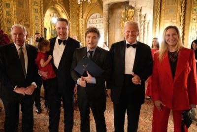 Donald Trump elogi&oacute; a Javier Milei luego de su encuentro: &ldquo;Has hecho un trabajo fant&aacute;stico&rdquo;