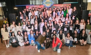 “Chuli” Jorge compartió el tradicional agasajo a las candidatas a Representante Capital