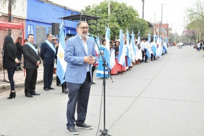 El intendente Jorge celebr&oacute; junto a los vecinos los 66 a&ntilde;os de barrio Alberdi
