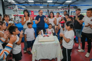 Escuela Municipal de Box &ldquo;Pumita Crabajal&rdquo; celebr&oacute; su 1&deg; aniversario