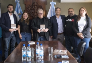 Concejales recibieron a Gustavo Vera de Fundaci&oacute;n &ldquo;La Alameda&rdquo;