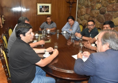 Bernis se reuni&oacute; con la CGT para fortalecer el di&aacute;logo social y laboral en Jujuy