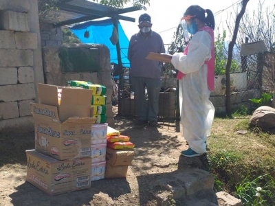 M&aacute;s de 140 caf de Palpal&aacute; y Capital recibieron insumos