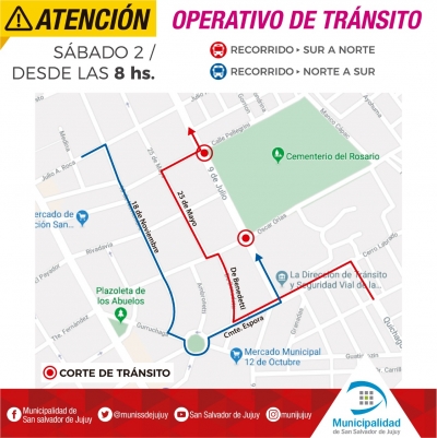 Operativo de tr&aacute;nsito por el d&iacute;a&nbsp;de los Fieles Difuntos