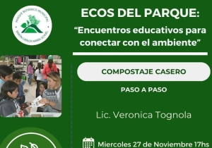 Charla sobre compostaje en el Parque Bot&aacute;nico Municipal