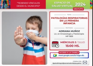Encuentro de salud virtual en la primera infancia