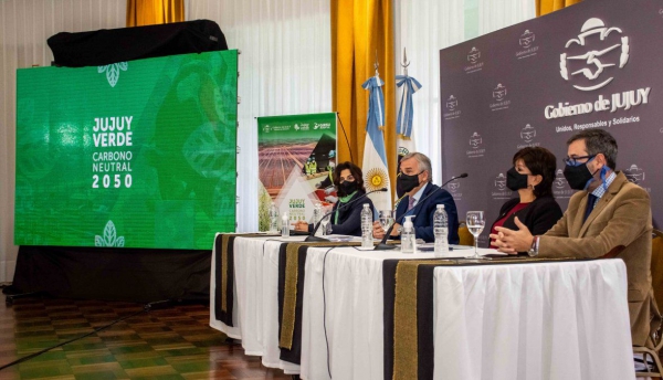 Se present&oacute; el programa "Jujuy Verde: Carbono Neutral 2050"