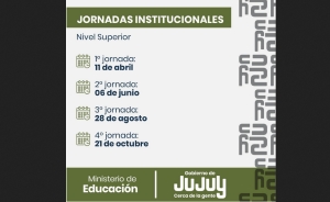 Primera jornada institucional en los IES