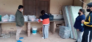 Brindan asistencia a damnificados por inundaciones en la Quebrada