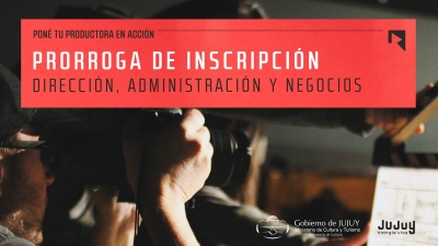 "Pon&eacute; tu productora en acci&oacute;n": pr&oacute;rroga de inscripciones
