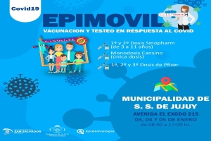 Desde el lunes habr&aacute; testeos y vacunaci&oacute;n en el Municipio
