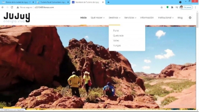 Nueva web de Turismo Jujuy y Turismo Rural Comunitario