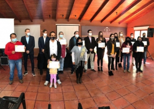 Empresas juje&ntilde;as recibieron certificado de c&oacute;digo de barras y registro de marcas