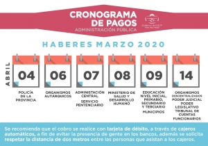 El s&aacute;bado comienza el pago a los estatales juje&ntilde;os