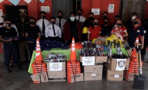 Fortalecimiento del cuerpo de Bomberos Voluntarios en Rosario de R&iacute;o Grande