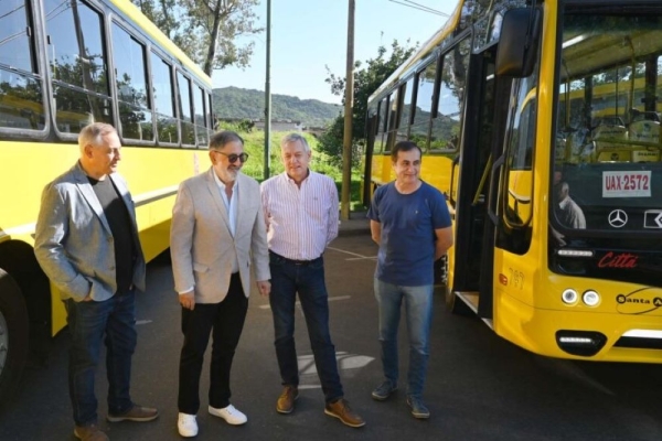 Transporte urbano. Incorporan nuevas unidades