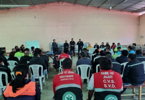 Punta Corral 2025: intensifican los operativos para resguardar la seguridad y salud de los peregrinos