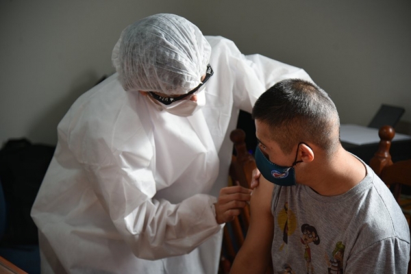 El 72% de las personas con discapacidad tiene al menos una dosis