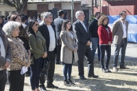 Concejales en aniversario del B&ordm; 17 de Agosto