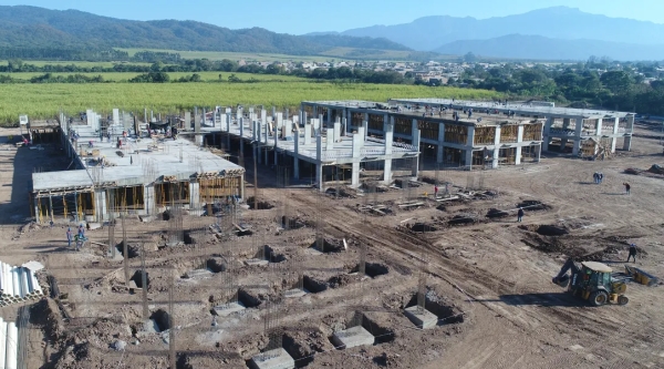 Avance de obras del nuevo Hospital en Libertador