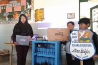 Entrega de Aulas Digitales M&oacute;viles y computadoras de escritorio a instituciones educativas de la Puna