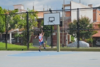 Realizan obras en espacios deportivos