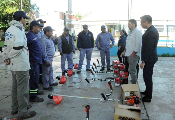 Equipamiento y  nueva directora de la Delegaci&oacute;n de Reyes