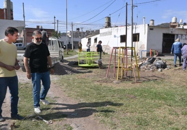 Presupuesto Participativo. Ejecutan obras en pasaje Boedo