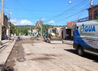 Agua Potable renueva redes para habilitar pavimentaciones