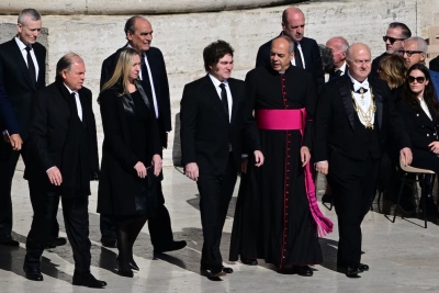 Javier Milei viajar&aacute; al Vaticano para la misa de asunci&oacute;n del nuevo Papa