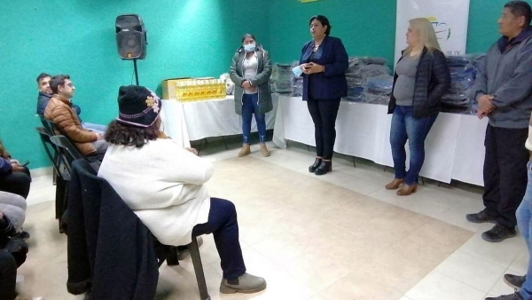 Operativo Abrigo: Entrega de insumos a instituciones del interior