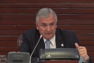 Obras, inversiones y pase a planta, en el mensaje de Morales ante los diputados