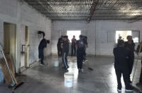Seguridad transforma un predio en un centro de formaci&oacute;n