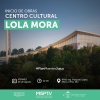 Inician obras para el Centro Cultural Lola Mora
