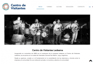 El Centro de Visitantes Ledesma presenta su sitio web