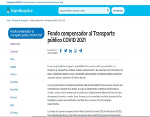 Transporte:Jujuy cumpli&oacute; con la rendici&oacute;n de cuentas de subsidios
